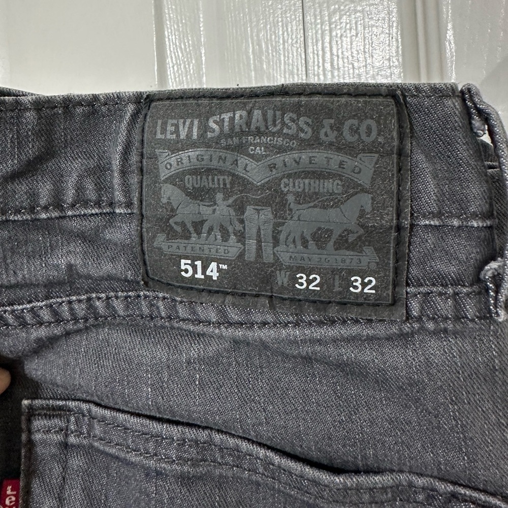 Levi’s 514 jeans 32x32, dark gray